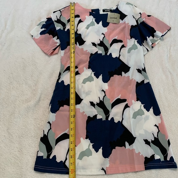 Inomi Women’s Multicolored Print Dress Size Small/2 - Picture 11 of 17